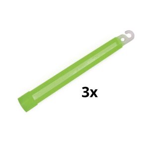 3x Luz Química Cyalume +13Hrs 4″ Verde – Ecofish