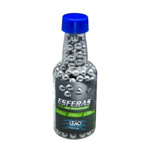Esfera Metal Alumínio 0.29g 6mm – 300 bolinhas