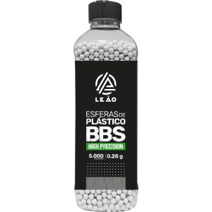 Munição BBs Airsoft 0.28g 6mm 5000un – Leão Modelismo
