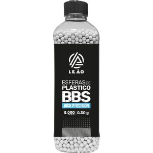 Munição BBs Airsoft 0.30g 6mm 5000un – Leão Modelismo