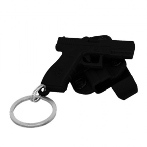 Chaveiro Holster Preto – Belica
