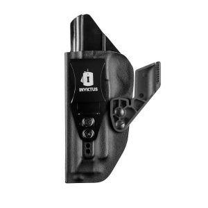 Coldre Kydex Velado Pistola IWB Taurus Série 100 Canhoto Preto – Invictus