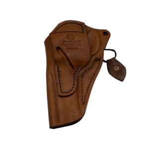 Coldre de Couro Velado Revólver 4″ – Audaz