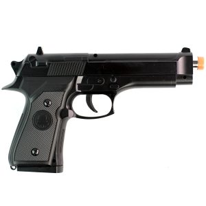 Pistola Airsoft Spring Corpo em Metal M9 – Double Bell