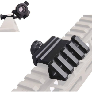 Suporte de 45 graus para mira auxiliar, trilho Picatinny – Evo Tactical