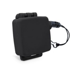 Fiel para Armas Retrátil Liso Preto – Belica Militar