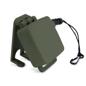 Fiel para Armas Retrátil Liso Verde – Belica Militar