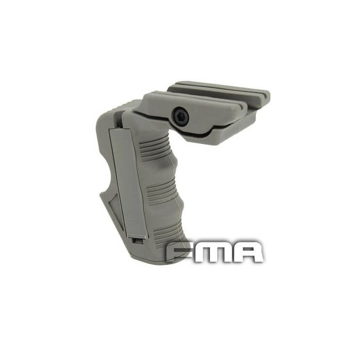 Front Grip Magwell Grip para Trilho 22mm Verde Cinza – FMA - Image 2