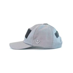 Boné Militar Aba Curva Cinza O.Clear com Velcro – EVO Tactical