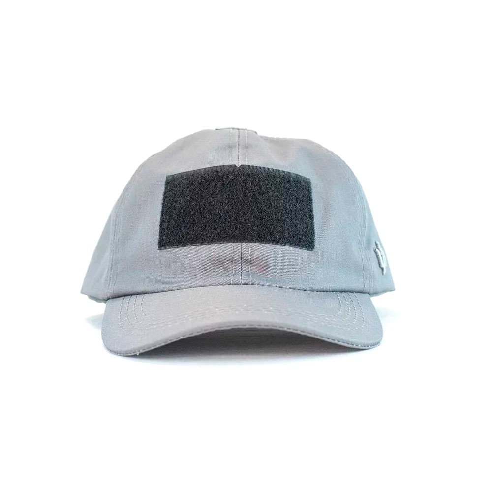 Boné Militar Aba Curva Cinza O.Clear com Velcro – EVO Tactical - Image 3