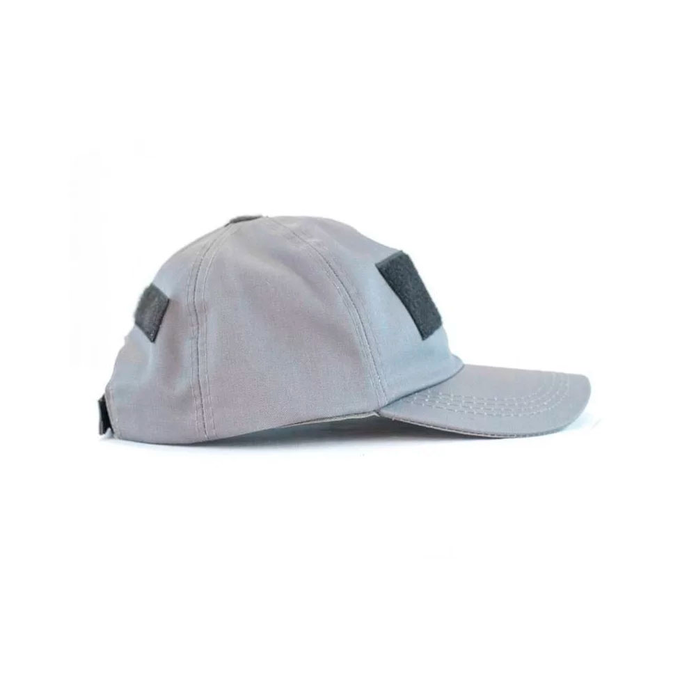 Boné Militar Aba Curva Cinza O.Clear com Velcro – EVO Tactical - Image 4