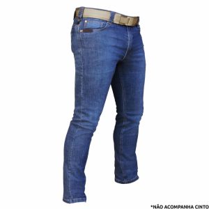 Calça Tática Jeans Recon Belica Azul