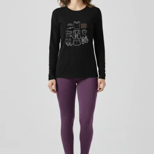 Camiseta Feminina Poliamida UV Manga Longa Trail Vibes