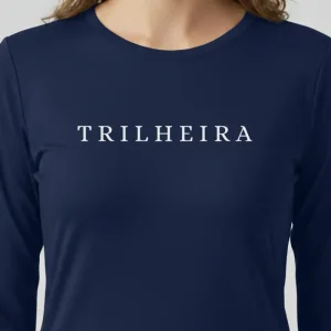 Camiseta Feminina Poliamida UV Manga Longa Trilheira