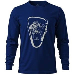 Camiseta Masculina Poliamida UV Manga Longa Escaladores