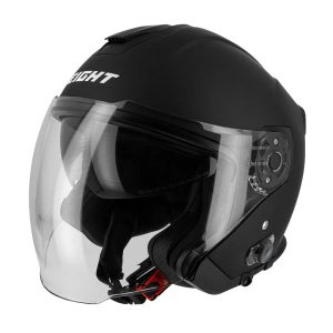 Capacete de moto a jato com bluetooth integrado – s770 preto