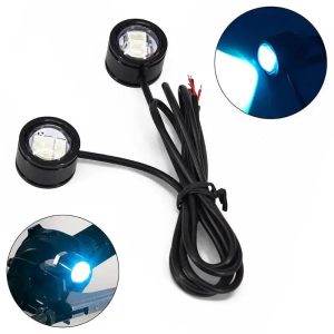 Mini farol de led para motas