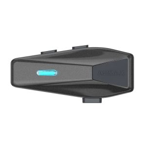 asmax s2 intercomunicador para motas – bluetooth 5.4 – 8 condutores -15km- ip67