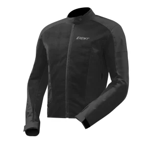 Casaco de verão ventilado para homem para motas | aero flow preto