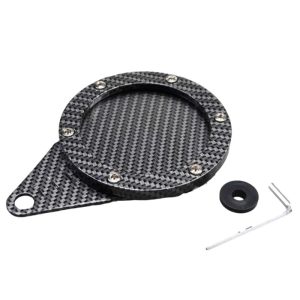 Porta-adesivos qualidade do ar para motos – carbono