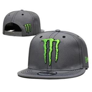 Boné snapback Monster energy – cinzento