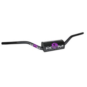 Guiador krm pro ride 28mm preto violeta – desempenho máximo