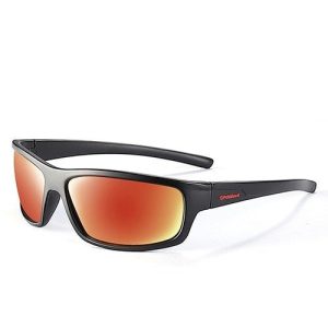 Óculos de proteção para motociclistas Harley – vermelho polarizado