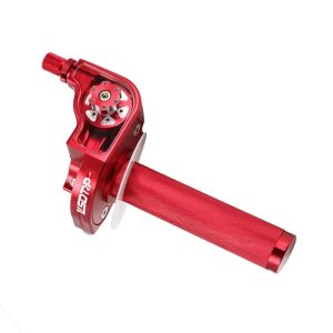 Punhos do acelerador de libertação rápida – anodizado vermelho