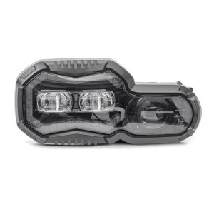 Faróis de led ece ql6 para bmw f 800 gs 08-17 luzes dianteiras