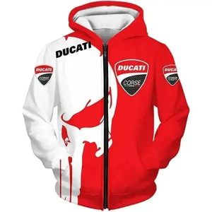 Casaco corsa Ducati para homem – caveira