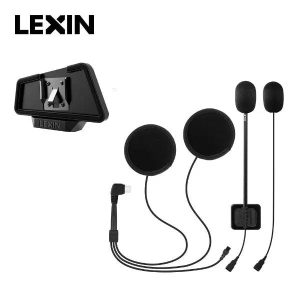 Kit de substituição de auriculares + microfone Lexin-b4fm e b4fmx