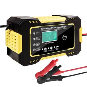 Carregador inteligente de baterias para motas – 12v – 4ah a 100ah