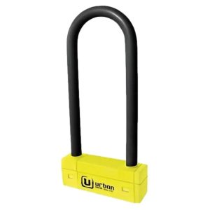 Cadeado para motociclos u – ur85 – ø18 – 85*250 aprovação sra preto e amarelo