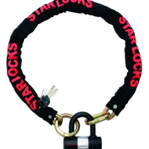 Corrente antirroubo para motociclos + cadeado