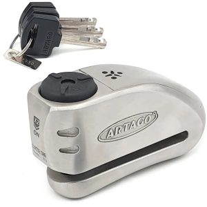 dispositivo antirroubo para motas sra com alarme – bloqueio de disco