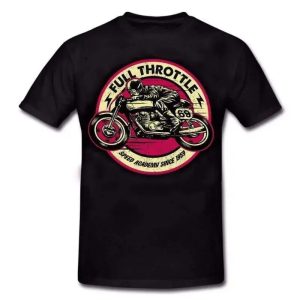 T-shirt de motociclista Cafe racer