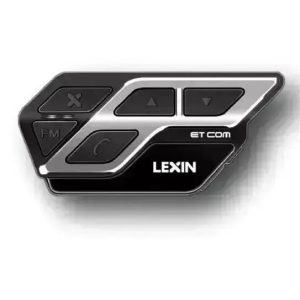 Intercomunicador para motas lexin & com – bluetooth hd, redução de ruído e à prova de água