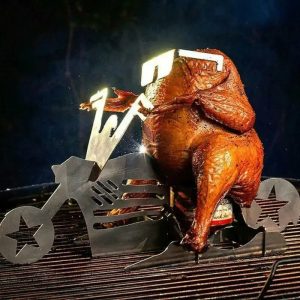 Suporte para churrasco de frango portátil Motogrill™