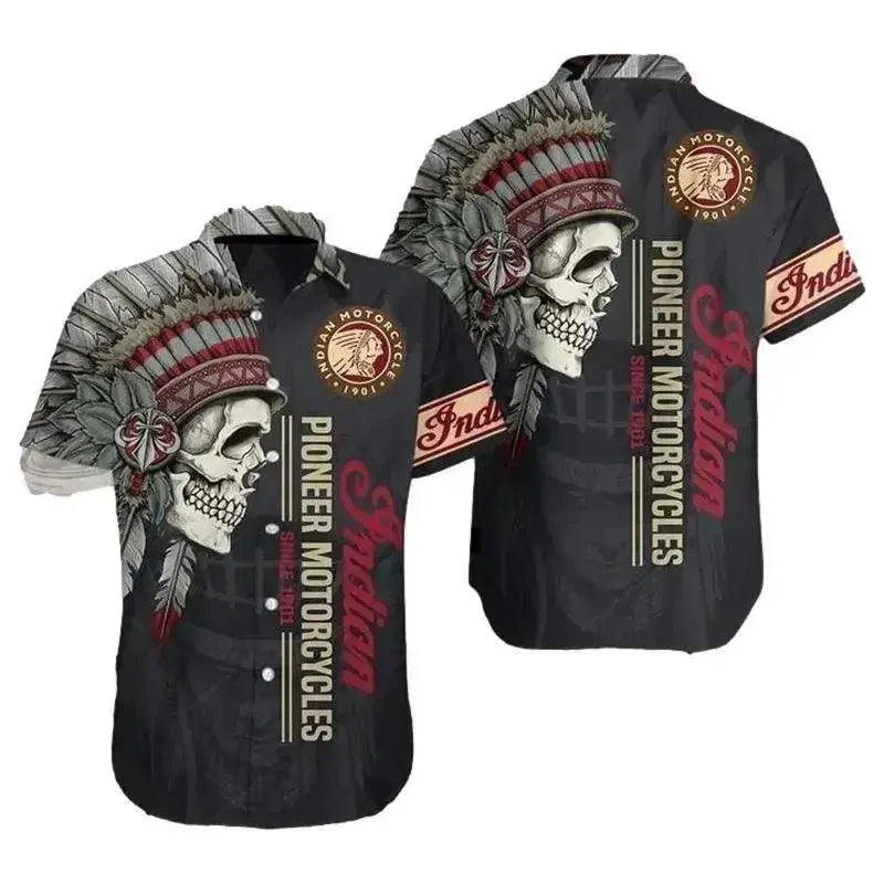 Camisa havaiana – motor indiano 1901 - Image 2