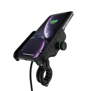 Suporte para telemóvel de indução para motociclos