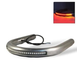 Fivela traseira cafe racer – 195mm + luz led