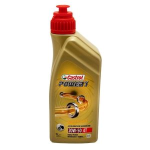 óleo de motor a 4 tempos castrol power 1 4t 20w50 (1 l) semi-sintético – recomendação harley davidson