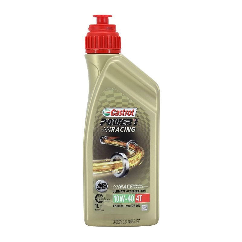 óleo de motor a 4 tempos castrol power 1 racing 4t 10w40 (1 l) 100% sintético - Image 2