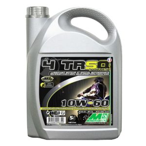 Óleo para motor a 4 tempos minerva quad 4trsq synthese 10w60 (5l) (100% fabricado em França)