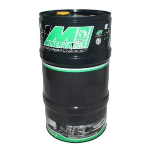 Óleo de motor a 4 tempos minerva maxiscooter/moto 4tm synthese 10w40 (60l tonnelet) (100% fabricado em França)
