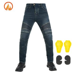 Calças de ganga de inverno para motas | kevlarshield™ thermalgear