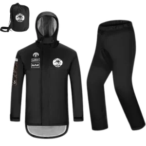 Fato de chuva Skull rider™ para motas