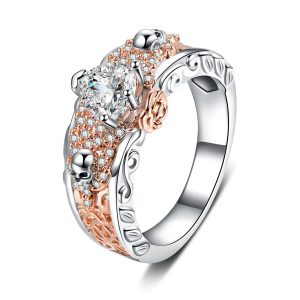 Anel rosa para mulher – skull majesty™