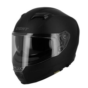 Capacete integral de motociclista para homem -s442 venge r uni preto mate