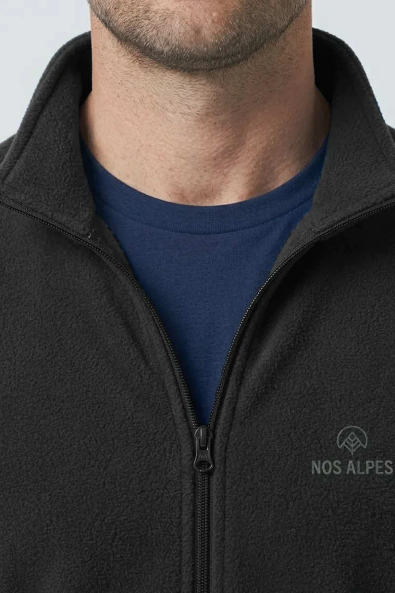 Jaqueta Fleece Masculina Trekker Dark - Image 4
